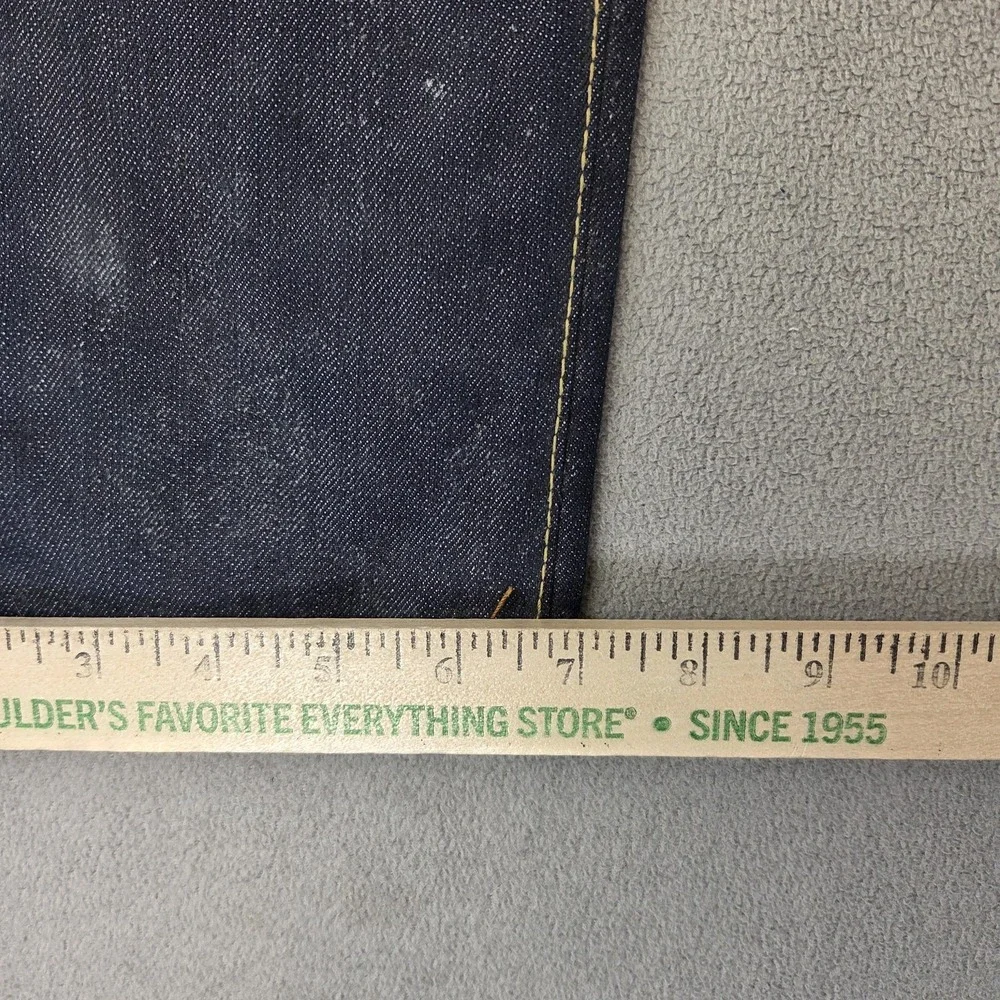 VTG Levis 501 Big‎ E Jeans Mens Made USA Button Paint Stains Denim Fits 29x29
